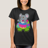 T-shirt Souris oeufs de Pâques (Devant)
