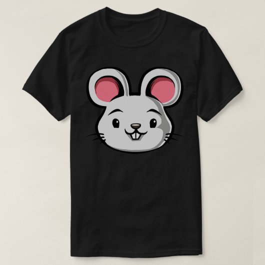 T-shirt Souris pour enfants mignonne (Design devant)