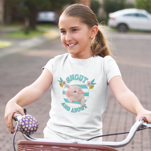 T-shirt Souris Punny Et Piglet