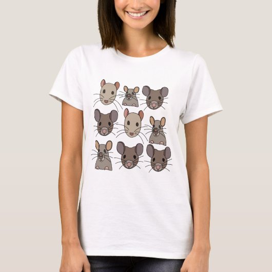 T-shirt Souris Rat (Devant)