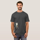 T-shirt Souris samouraï dans Tatehiza (Devant entier)