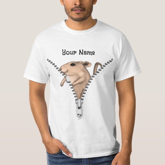 T-shirt Souris Zipper (Devant)