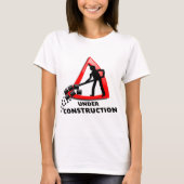 T-shirt sous-construction (Devant)