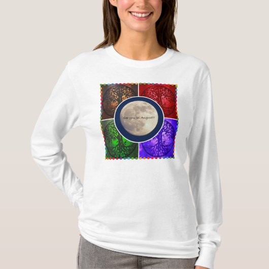 T-shirt Sous des cieux d'août… (Devant)