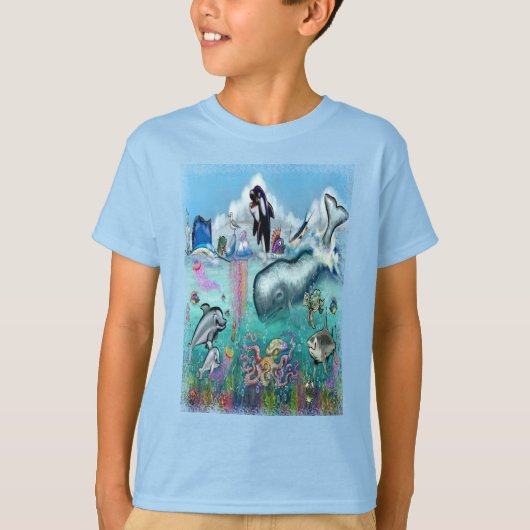 T-shirt Sous la mer (Devant)