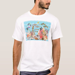 T-shirt Sous la mer