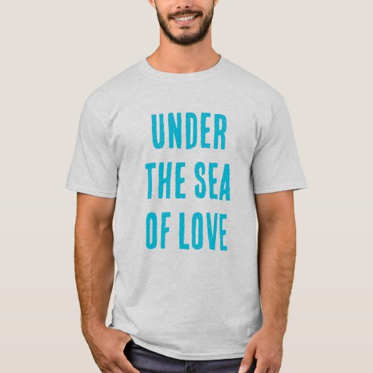T-shirt Sous la mer d'amour (Devant)