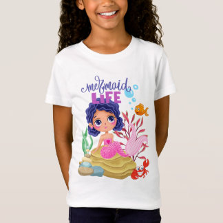 T-Shirt Sous la vie de sirène de mer
