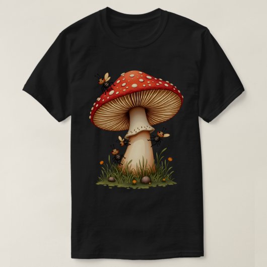 T-shirt Sous le champignon (Design devant)