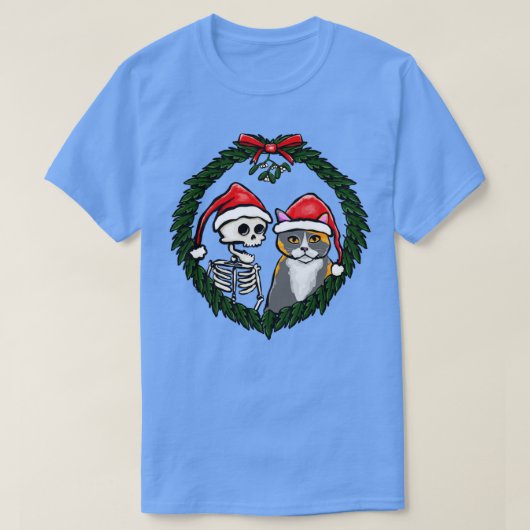 T-shirt Sous le Mistletoe (Design devant)