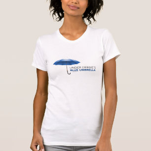 T-shirt Sous le parapluie bleu de Debbie