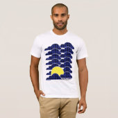 T-shirt Sous le temps T blanc (Devant entier)