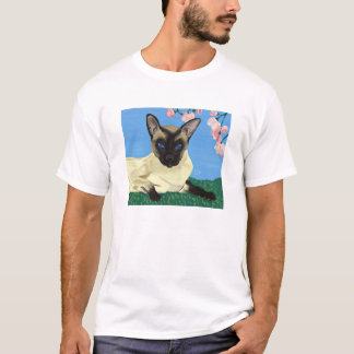 T-shirt Sous les fleurs de cerisier EDUN vivent noir