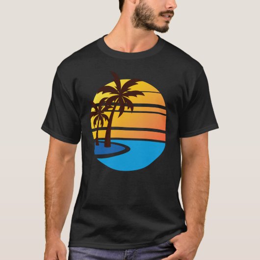 T-shirt Sous Les Tropiques (Devant)