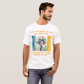 T-shirt Sous l'étourdissement (Devant entier)