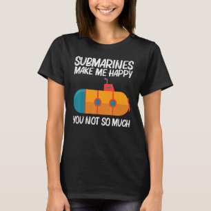 T-shirt Sous-marin cool Pour Hommes Femmes Sous-marin Vété