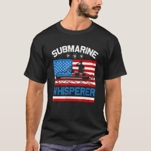 T-shirt Sous-marin Whisperer Sous-marin Vétérinaire