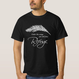 T-shirt Sous Ses Ailes Vous Trouverez Refuge