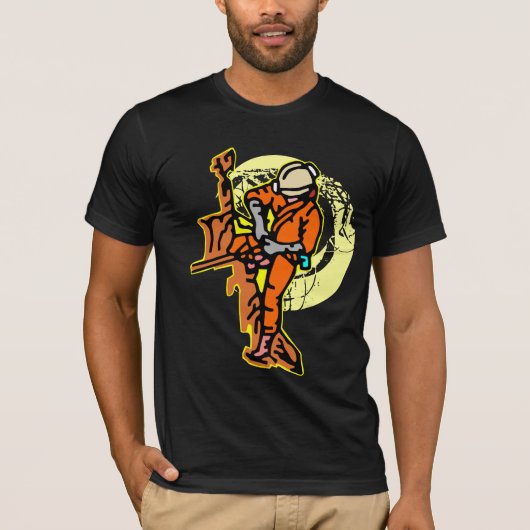 t-shirt sous-terre (Devant)