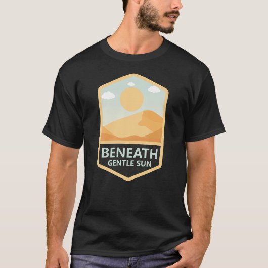 T-shirt Sous un soleil doux (Devant)