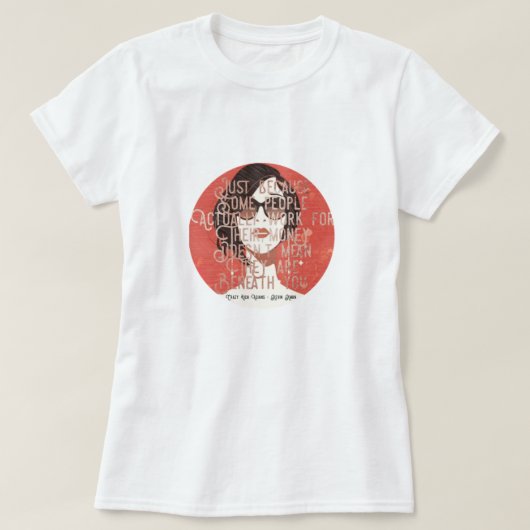 T-shirt sous vous - des asiatiques riches et fous (Design devant)