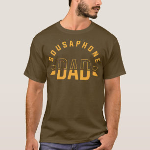T-shirt Sousaphone Papa Tuba Instrument drôle Vêtements 