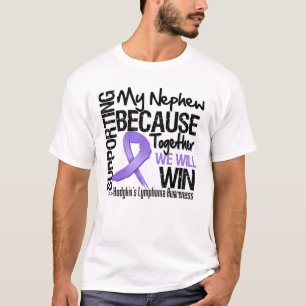 T-shirt Soutenant mon neveu - lymphogranulomatose maligne