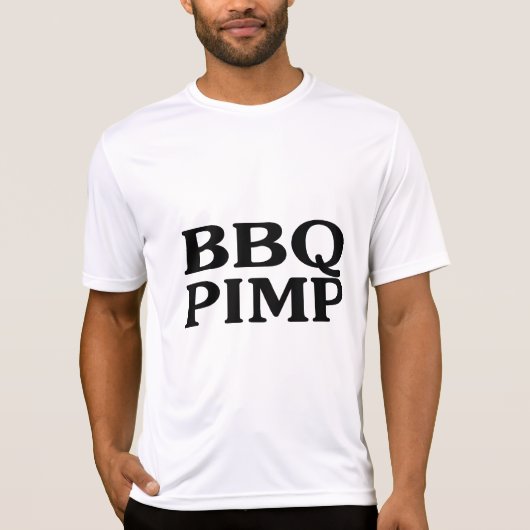 T-shirt Souteneur de BBQ (Devant)