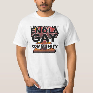 T-shirt Soutenez la communauté gay d'Enola