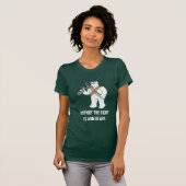 T-shirt Soutenez la droite d'armer des ours (Devant entier)