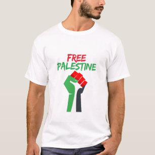 T-shirt Soutenez la Palestine avec cette Palestine libre