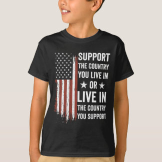 T-shirt Soutenez Le Pays Dans Lequel Vous Vivez Dans Le Pa