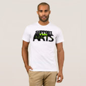T-shirt Soutenez les arts (Devant entier)