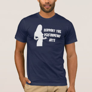 T-shirt Soutenez les arts du spectacle