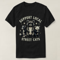 Soutenez les chats de rue locaux Raton laveur Opos