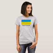 T-shirt Soutenez l'Ukraine ! ! (Devant entier)