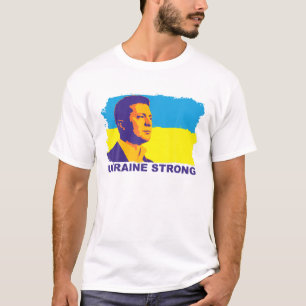 T-shirt Soutenez L'Ukraine Des Femmes Fortes Filles Avec L