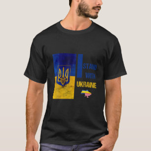 T-shirt Soutenez L'Ukraine Je Prends Position Avec L'Ukrai