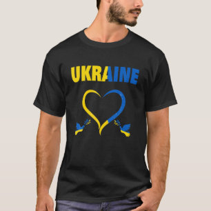 T-shirt Soutenez L'Ukraine Je Prends Position Avec L'Ukrai