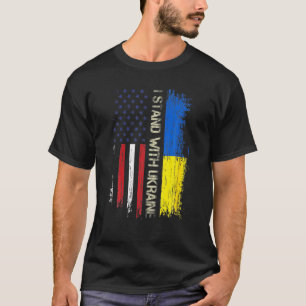 T-shirt Soutenez L'Ukraine Je Prends Position Avec L'Ukrai