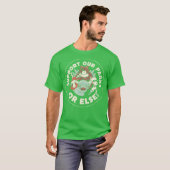 T-shirt Soutenez nos parcs OU SINON Dark de Tobe Fonseca (Devant entier)