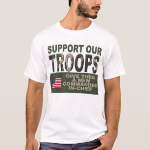 T-shirt Soutenez nos troupes