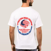 T-SHIRT SOUTENEZ NOTRE TROOPS.JAY (Dos)