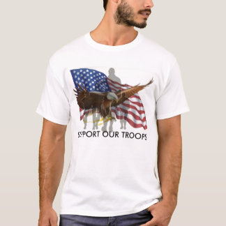 T-SHIRT SOUTENEZ NOTRE TROUPE, SOUTENEZ NOS TROUPES