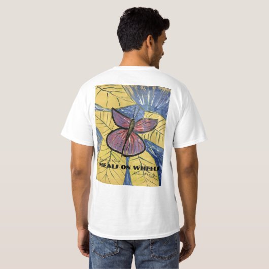 T-shirt Soutenez vos repas locaux sur roues, RCo. NC (Dos entier)