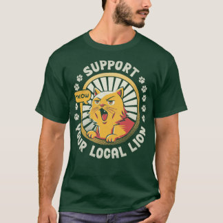 T-shirt Soutenez Votre Lion Local