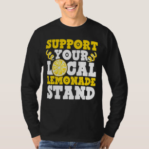 T-shirt Soutenez Votre Stand De Citronade Local Ice Lemon