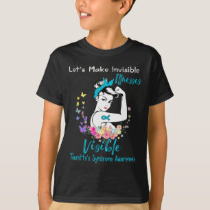 T-shirt Soutenir la sensibilisation au syndrome de Tourett