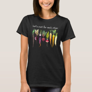 T-shirt Soutenons-nous les uns les autres et regardons-nou