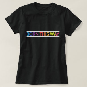 T-shirt Soutenu ce mois de fierté de la manière LGBT